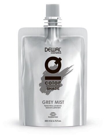 Прямой краситель IQ COLOR SHADE GREY MIST, 200 мл DEWAL Cosmetics MR-DCGREY