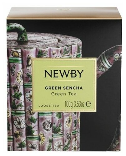 Чай зеленый Newby Green Sencha 100г - фото №8