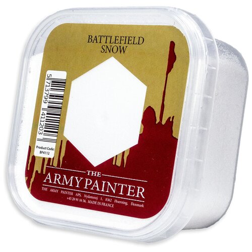 Материал для оформления подставок миниатюр Army Painter - Snow набор для оформления подставок army painter battlefields basing set