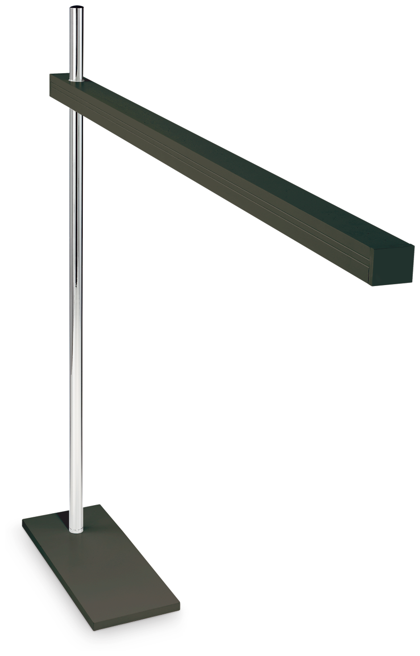 Лампа настольная Ideal lux Gru H62 6.3Вт 400Лм 3000К LED Хром/Черный Металл/Алюминий Выкл.147659