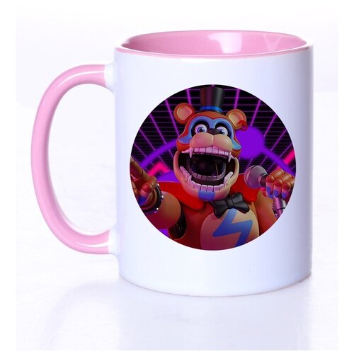 Кружка СувенирShop Компьютерная игра "Five Nights at Freddy's (FNAF) / Пять ночей у Фредди" 330 мл