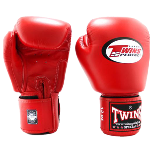 Боксерские перчатки Twins BGVL-3 Red (12 унций)