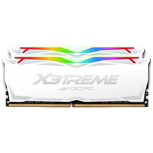 Оперативная память для компьютера OCPC X3 RGB WHITE DIMM 64Gb DDR4 3200 MHz MMX3A2K64GD432C16W MMX3A2K64GD432C16W