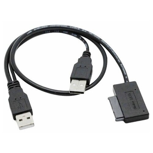 Адаптер USB2.0 SATA Orient UHD-300SL Slimline USB Am + USB доп-питание для оптических приводов ноутбука контроллер для подключения usb 3 0 в ssd hdd 2 5 uhd 502n orient