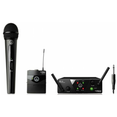 Радиосистема AKG WMS40 MINI2 Mix Set US25BD akg wms40 mini2 vocal set dual вокальная радиосистема с 2 мя микрофонами