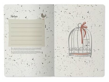 Тетрадь общая "Cute Owles" (40 листов, 147х210 мм, клетка) (7-40-001/115) Bruno Visconti - фото №8