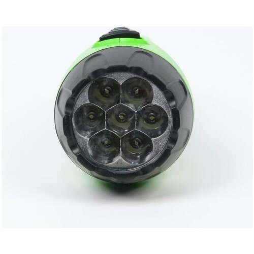 фонарь gauss ручной gfl105 7led 60lm lead acid 700mah led Фонарь gauss GFL105 черный