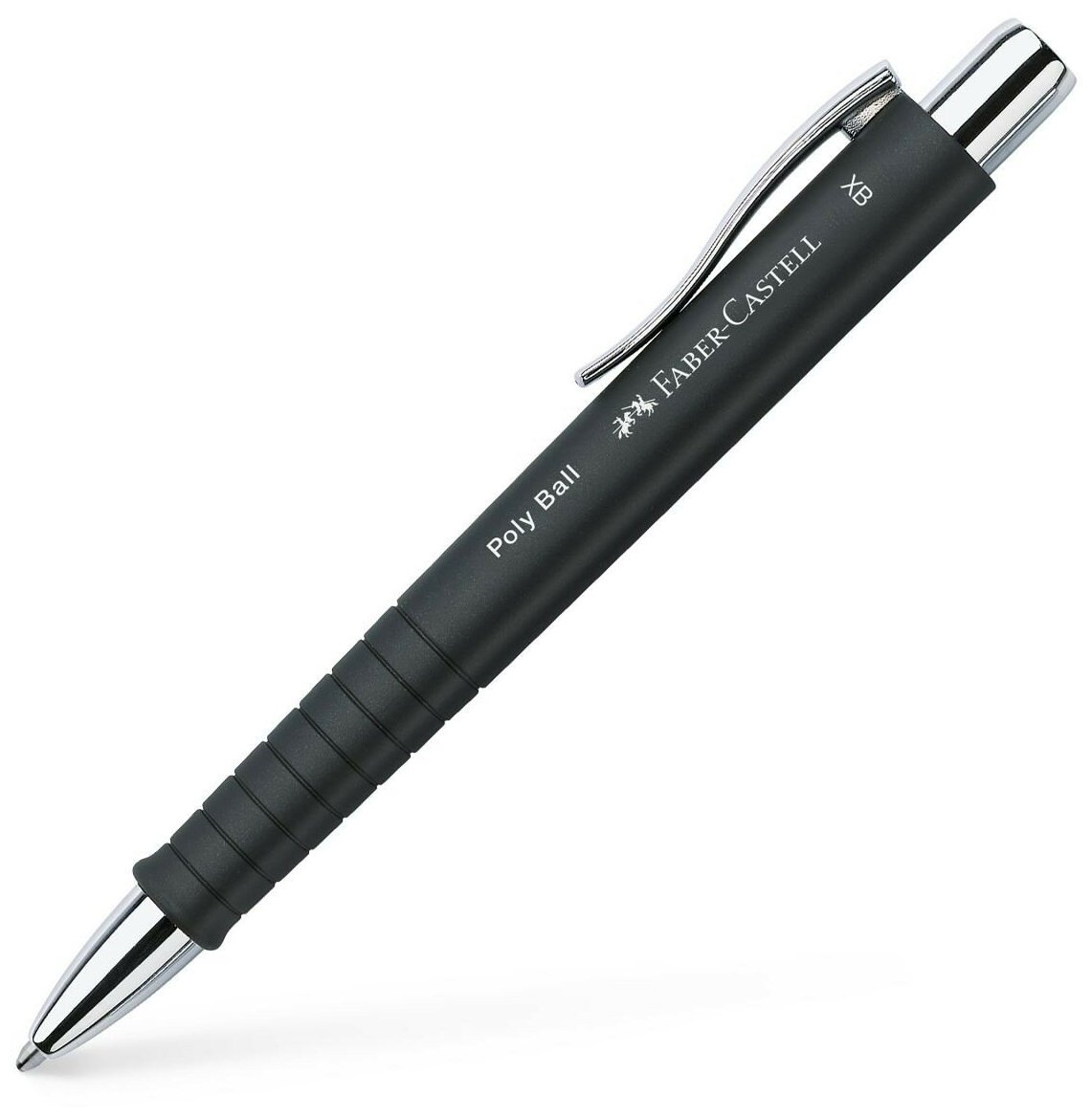 Шариковая ручка Faber Castell Ручка шариковая авт. Faber-Castell Poly Ball XB, черный