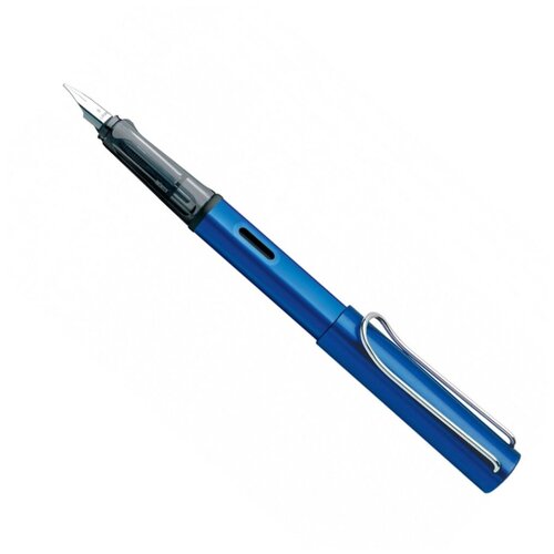 перьевая ручка lamy al star black перо m 4000528 Перьевая ручка LAMY AL-star, EF, синий