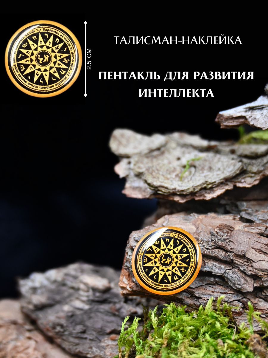 Талисман для учебы Пентакль развития интеллекта — фото 1