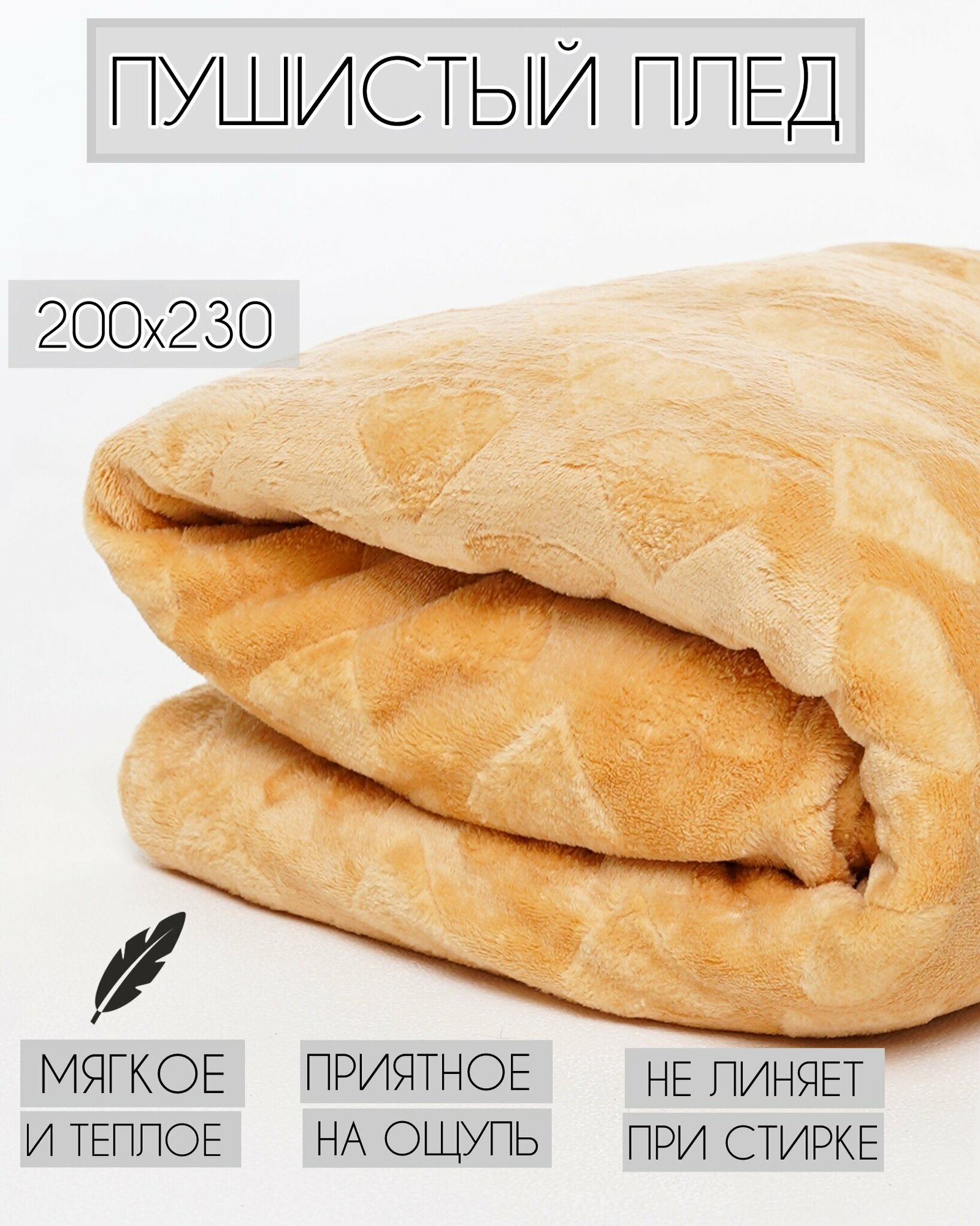 фото Плед Евро 200х230