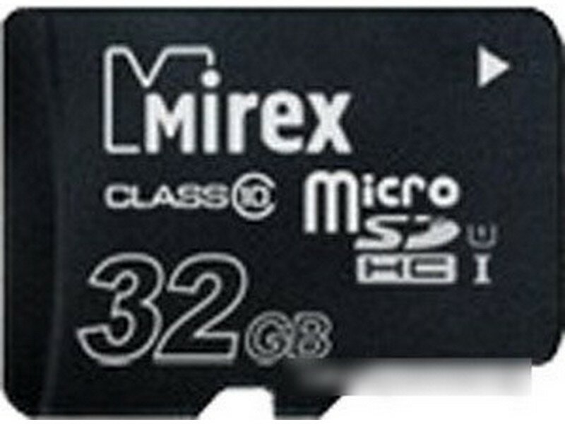 Карта памяти Mirex microSDHC 32 ГБ Class 10, V10, A1, UHS Class 1, R/W 104/45 МБ/с, 1 шт., черный - фото №14