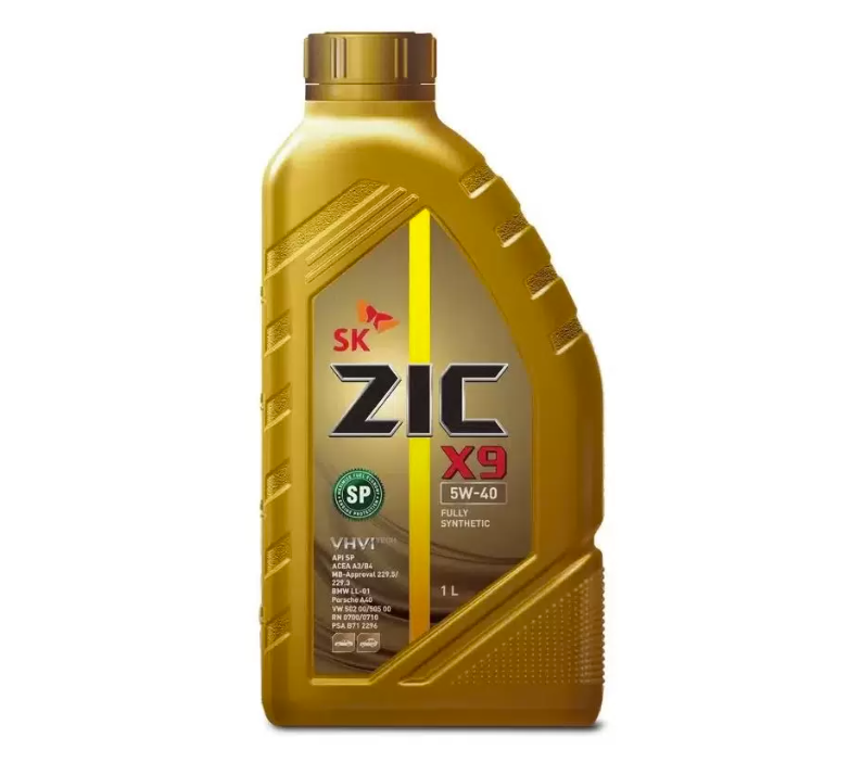 Масло моторное ZIC X9 5W-40 синтетическое 1 л