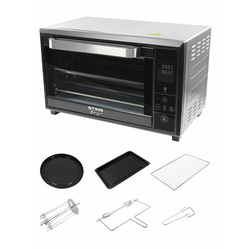 Духовка электрическая вертел конвекция гриль 35 л 9740₽