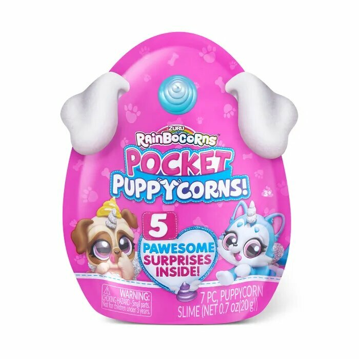 Игровой набор-сюрприз Zuru Rainbocorns POCKET PUPPYCORN маленький 9285SQ1