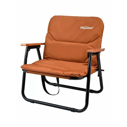 Кресло туристическое Profi House складное, комфортное, коричневое