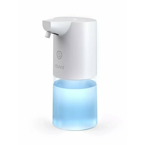 Дозатор для моющих средств Elari SSD-02, сенсорный, цвет белый, 400мл