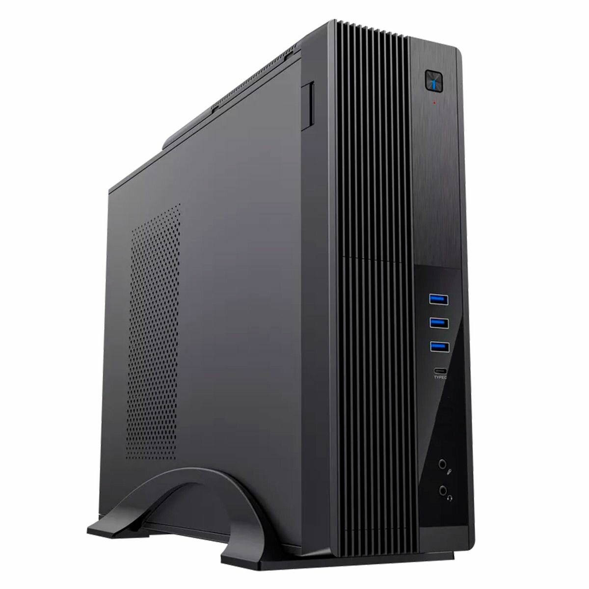 Корпус для ПК ZIRCON S616-300W (Черный Desktop SFX300W, Micro-ATX, Mini ITX CPU 78 мм 2*USB3.0, 2*USB2.0 1*Type C, HD Audio)
