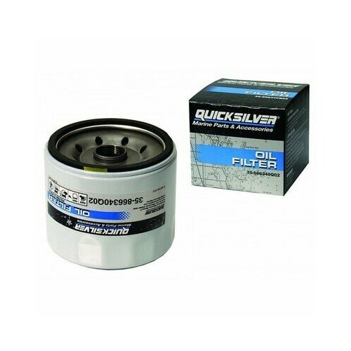 866340Q03 Фильтр масляный для MERCRUISER 3.0-7.4L OEM: 35-32716/54111/14957/802885Q/866340Q0 (Quicksilver)