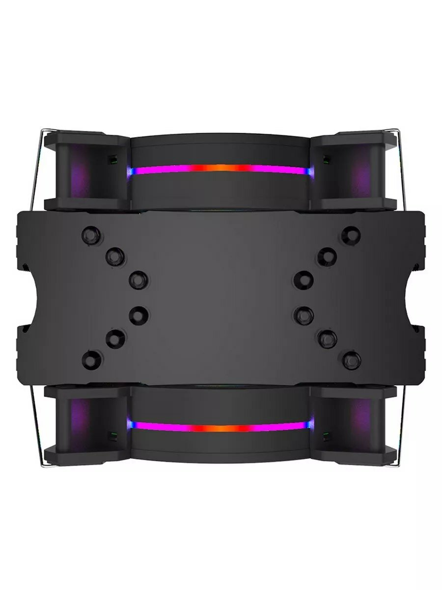 H120D Universal, TDP 200W, Heat Pipe: O6mm?6pcs, 800~2000RPM, 11.6-35.3dB(A), RGB, RTL {18} — фото 1