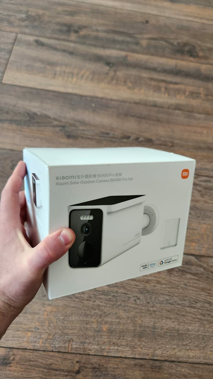 Видеокамера Xiaomi Solar Outdoor Camera BW400 Pro Set EU
