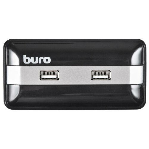 Разветвитель USB 2.0 Buro BU-HUB7-U2.0 7порт. черный