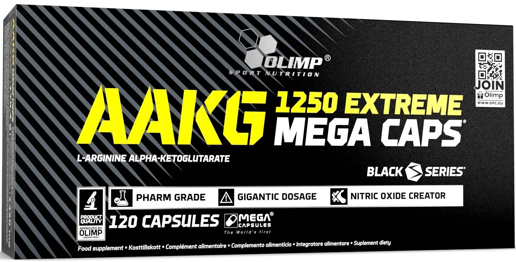 AAKG OLIMP AAKG 1250 EXTREME MEGA CAPS 120 капсул, Нейтральный