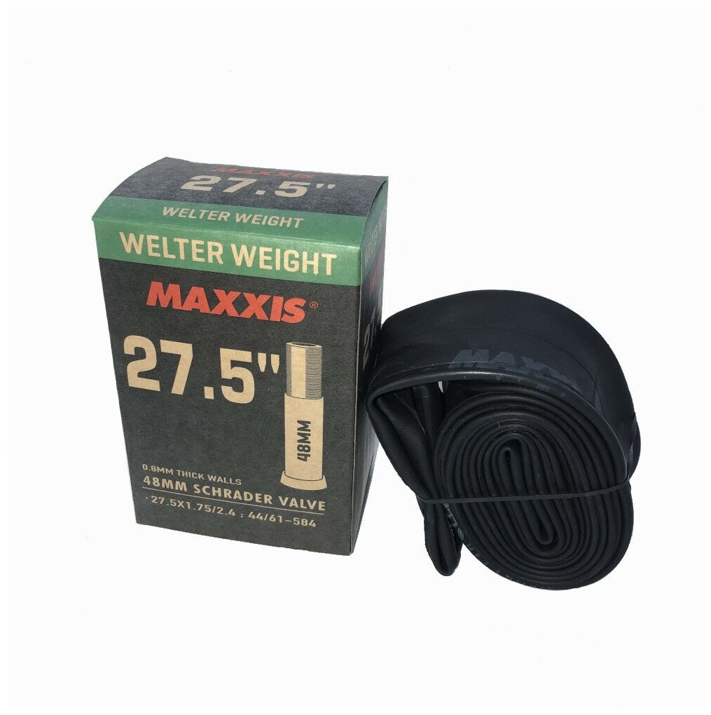Велокамера Maxxis Welter Weight 27.5X1.75/2.4 Автониппель 48 мм