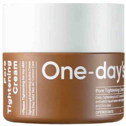 One-Day’s You Крем для лица сужающий поры / T-pore Tightening Cream, 50 мл