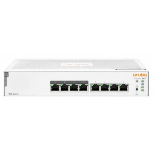 HPE Aruba Instant On 1830 8G 4p Class4 PoE 65W Switch (repl. for J9982A#ABB)