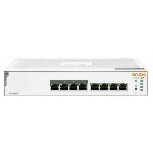 HPE Aruba Instant On 1830 8G 4p Class4 PoE 65W Switch repl for J9982AABB 3203500₽
