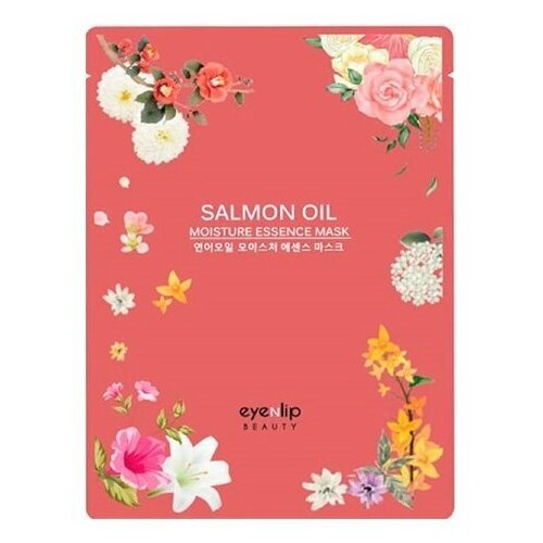 фото Eyenlip salmon oil moisture essence mask увлажняющая тканевая маска с маслом лосося