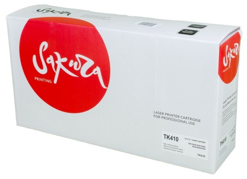 Картридж TK410 (370AM010) для Kyocera Mita, лазерный, черный, 15000 страниц, Sakura