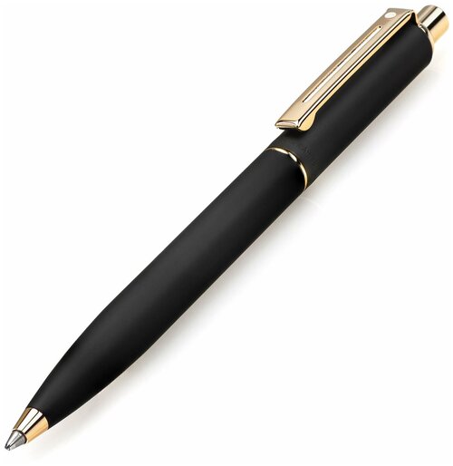 Шариковая ручка SHEAFFER Sentinel Matt Black Painted 22k Gold Plated Trim (SH E232750)