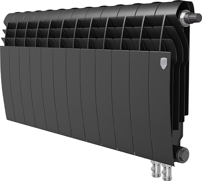 Радиатор Royal Thermo BiLiner 350 /Noir Sable VDR - 12 секц.