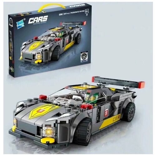 Конструктор Racing Гночная спортивная машина 341 деталь