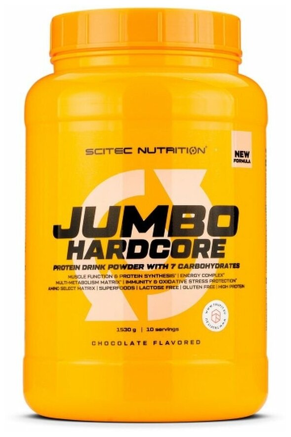 Scitec Nutrition Jumbo Hardcore 1530 г.Белый шоколад