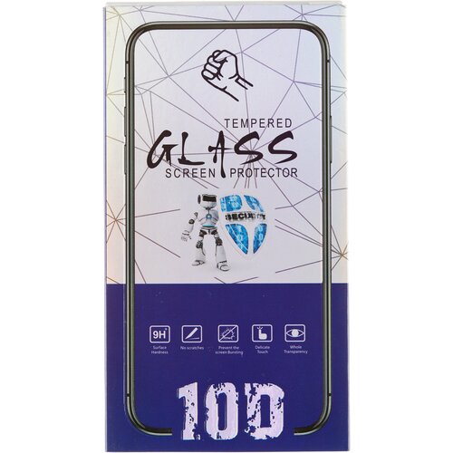 Защитное стекло Glass 10D для iPhone 11 Pro Max(черный) , защитное стекло для телефона