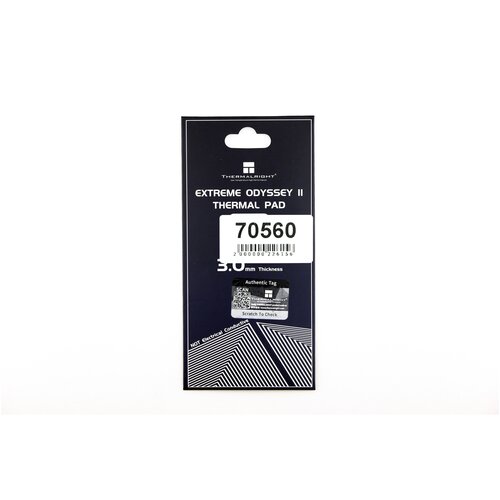 термопрокладка thermalright extreme odyssey 120 120 2 0mm 12 8 w m k Термопрокладка Thermalright Extreme Odyssey 2 85*45mm*3.0mm 14.8 W/m-k