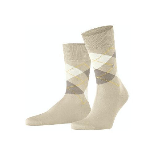 фото Мужские носки burlington, 1 пара, классические, размер 40-46, бежевый
