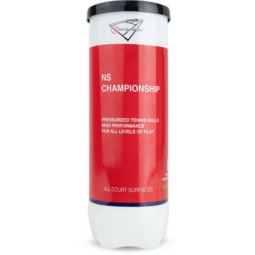 Мячи для большого тенниса NS Championship 3b, Yellow мячи для большого тенниса dunlop atp championship 3b