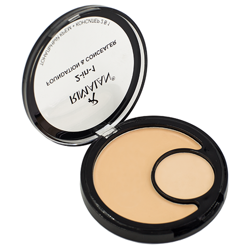 Rimalan Тональный крем 2 in 1 Foundation & Concealer, 19 г, оттенок: 03 Бежевый