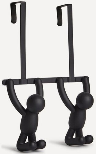 Изображение товара Вешалка надверная Umbra BUDDY чёрная