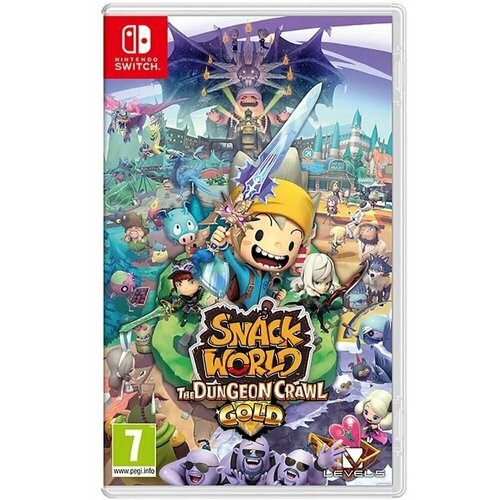 Игра Snack World: The Dungeon Crawl - Gold (Nintendo Switch, английская версия)