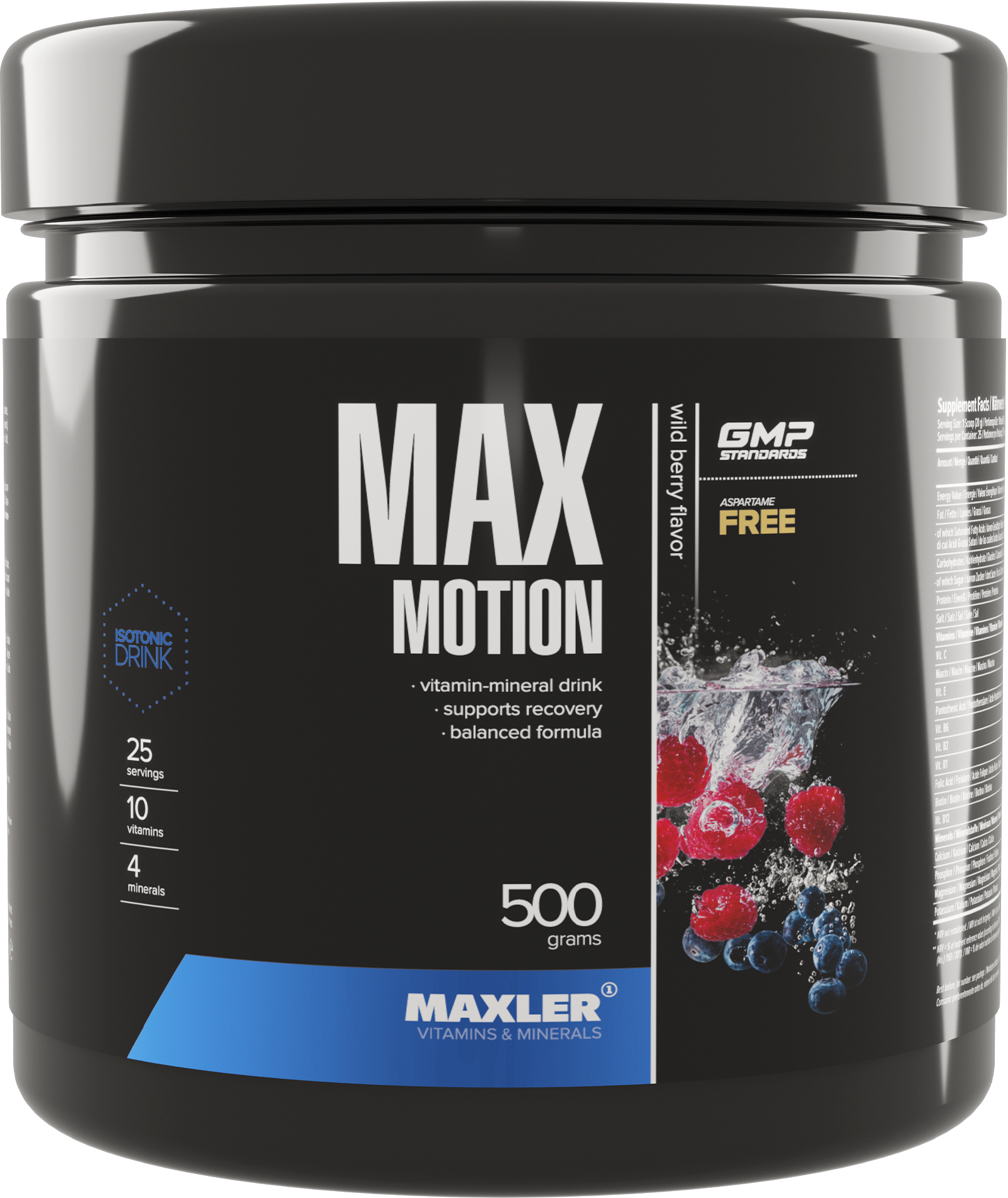 Maxler Max Motion 500 гр (лесные ягоды)