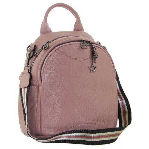 фото Рюкзак кожаный два отдела lmr 77208-5j lemoor