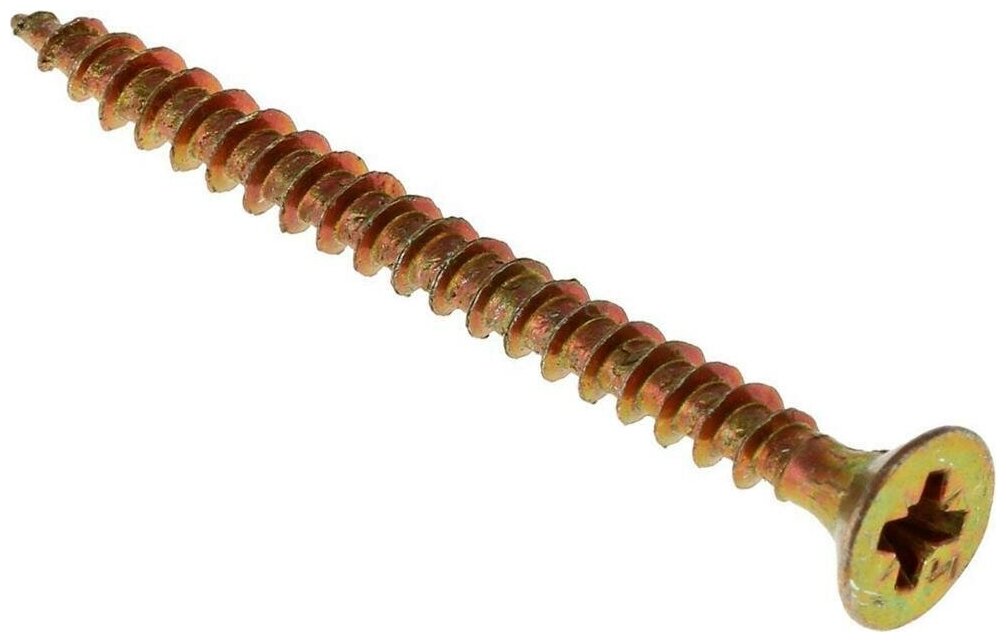 фото Саморез универсальный Tech-Krep 4.0x60 потайной частая резьба (10 шт.)