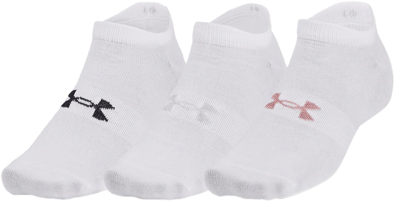 Носки Under Armour 2023 Essential No Show 3Pk White (US:M) 