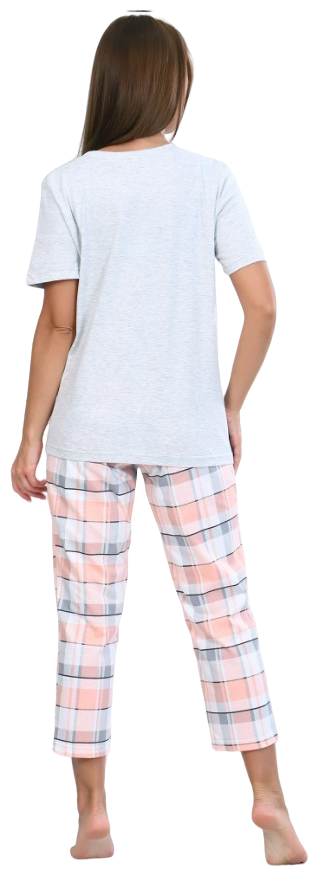 Пижама женская хлопок (футболка брюки) - фотография № 3