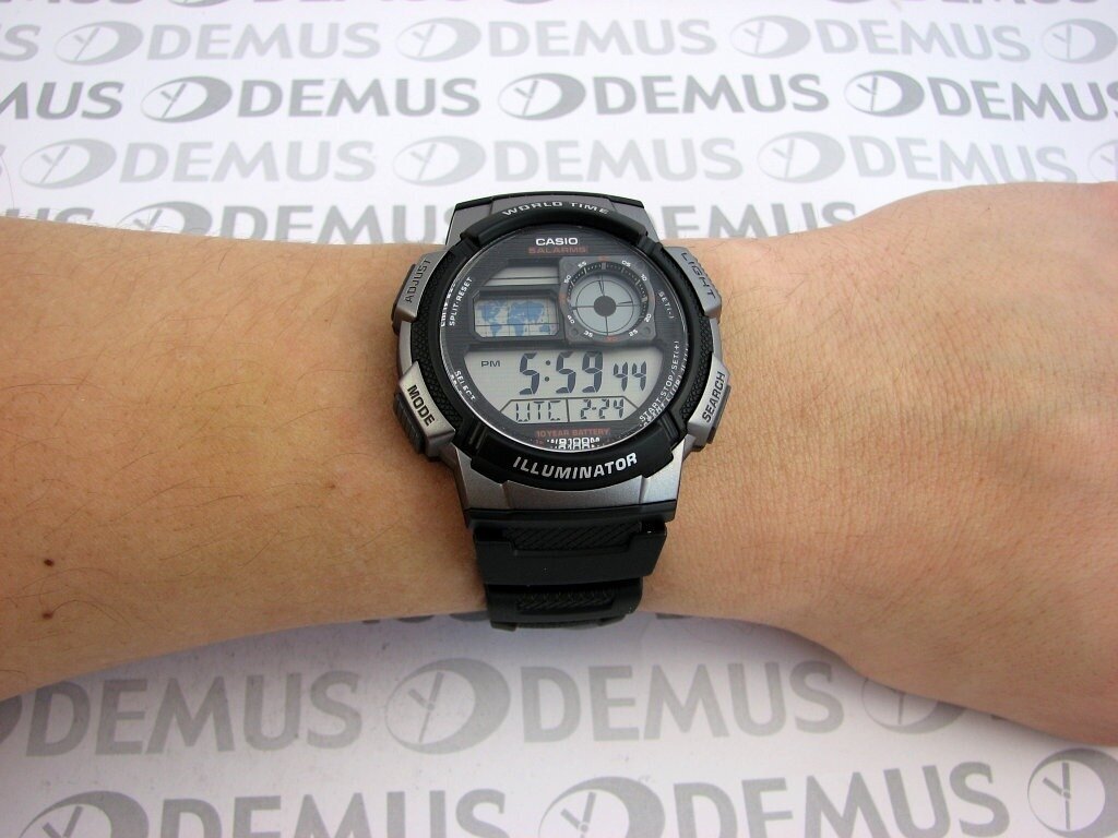 Наручные часы CASIO Collection AE-1000W-1B - фотография № 10